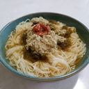 【茹でるだけ！】梅とろろ昆布にゅうめん